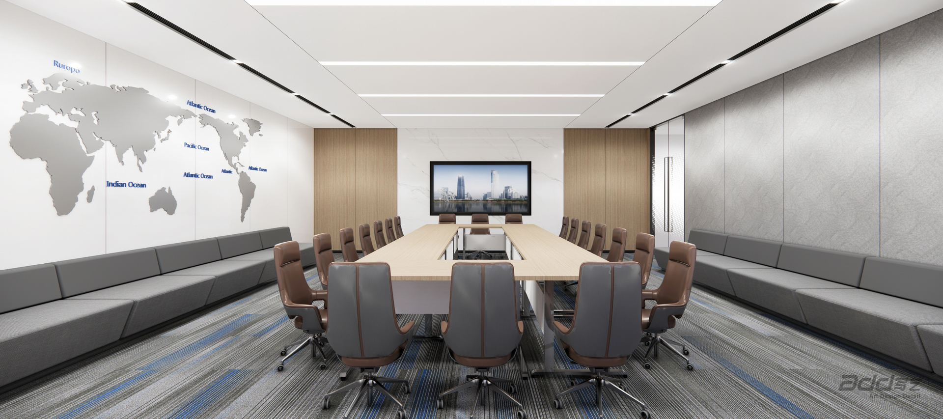 中(zhong)興通(tong)訊辦(bàn)公(gōng)樓裝(zhuang)修-會議室 pc