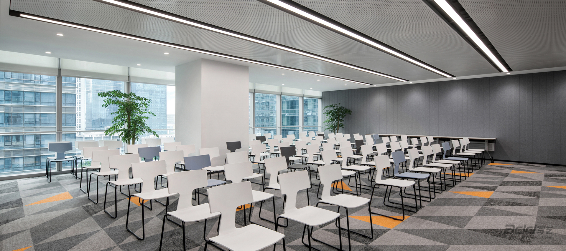 明源雲辦(bàn)公(gōng)樓設(shè)計(ji)-培訓室-pc