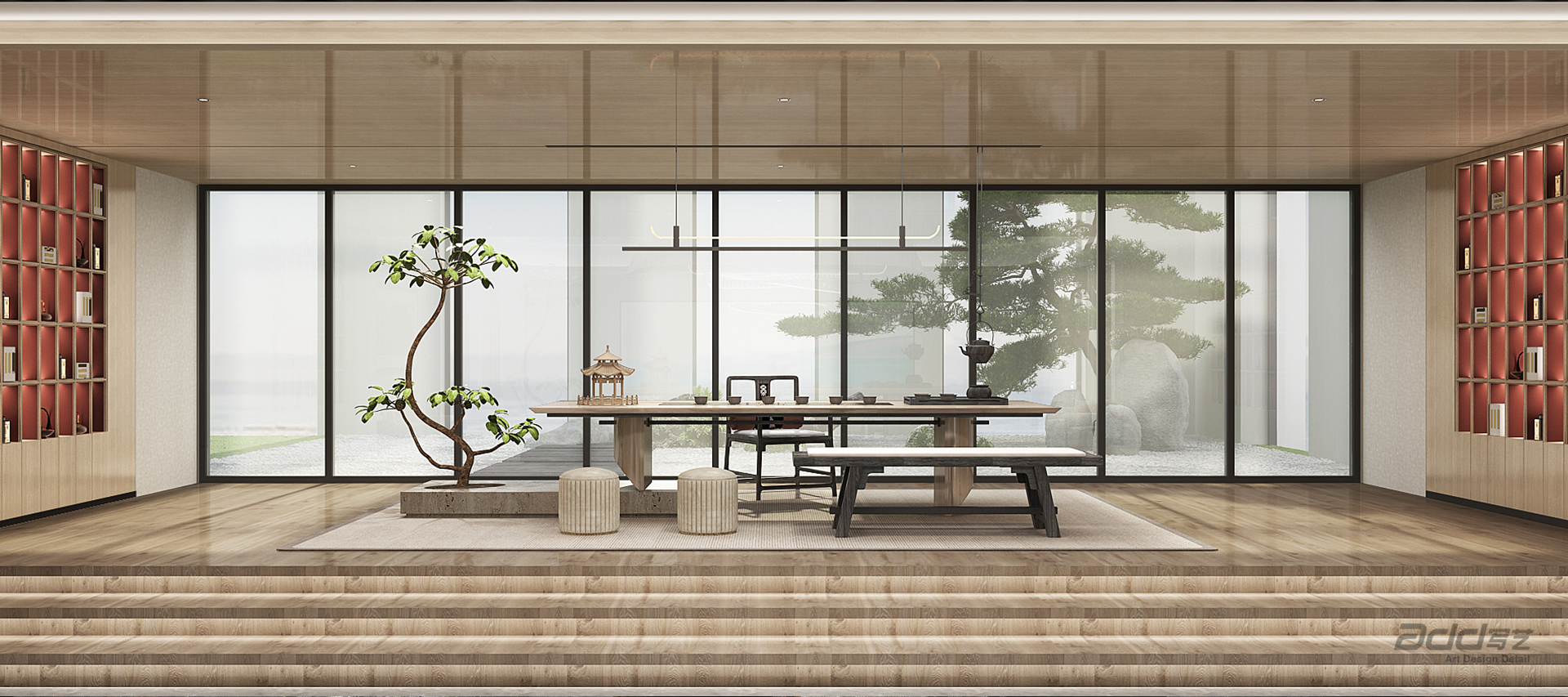 九州通(tong)醫(yī)藥辦(bàn)公(gōng)樓設(shè)計(ji)-茶室-pc