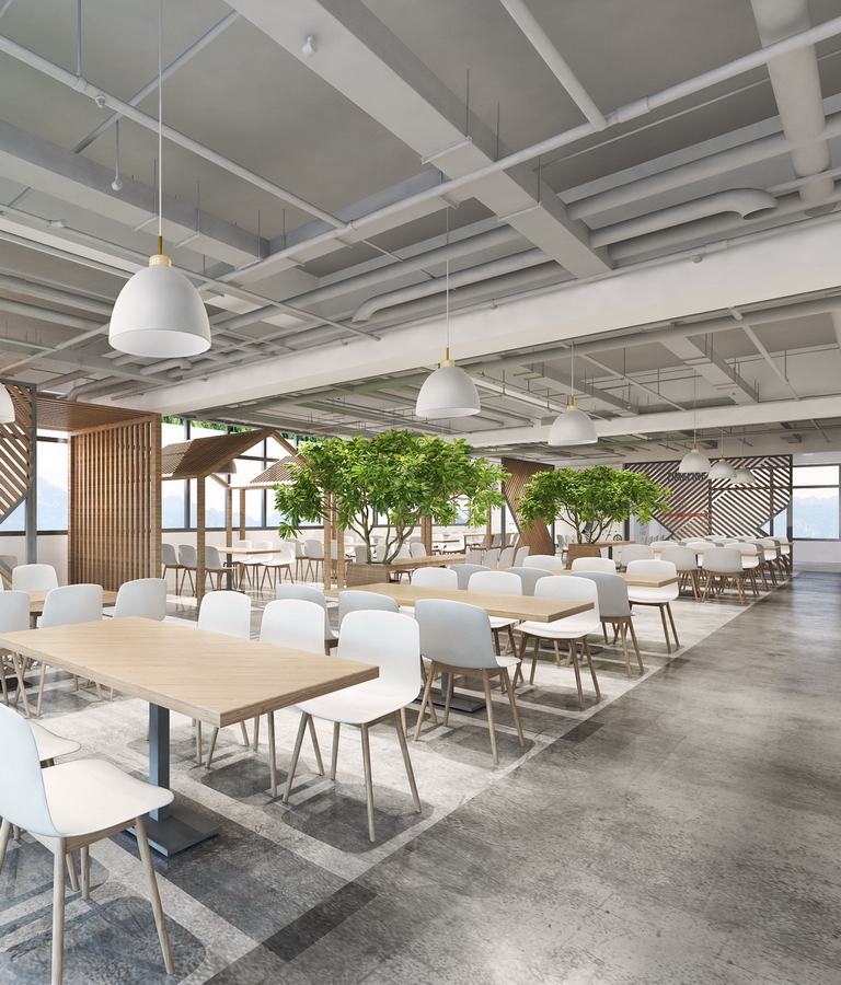 震坤行辦(bàn)公(gōng)空間設(shè)計(ji) 餐廳-pc