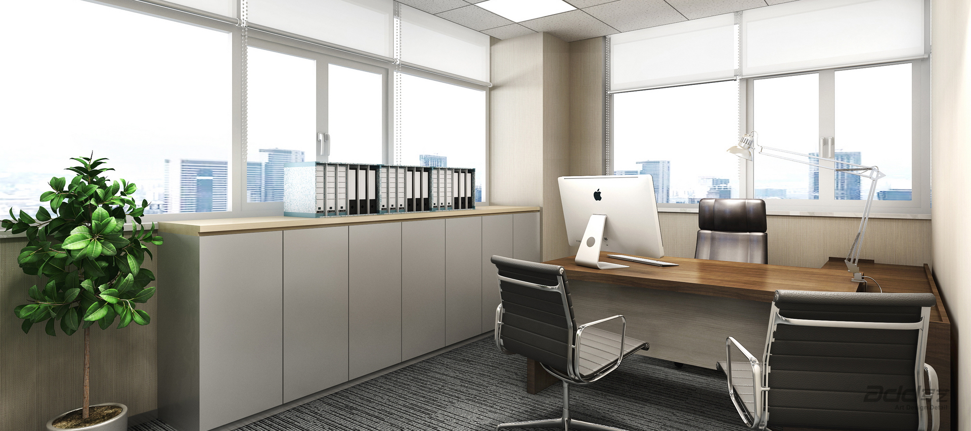 百(bai)特醫(yī)療辦(bàn)公(gōng)空間設(shè)計(ji)-經(jing)理(li)室-pc