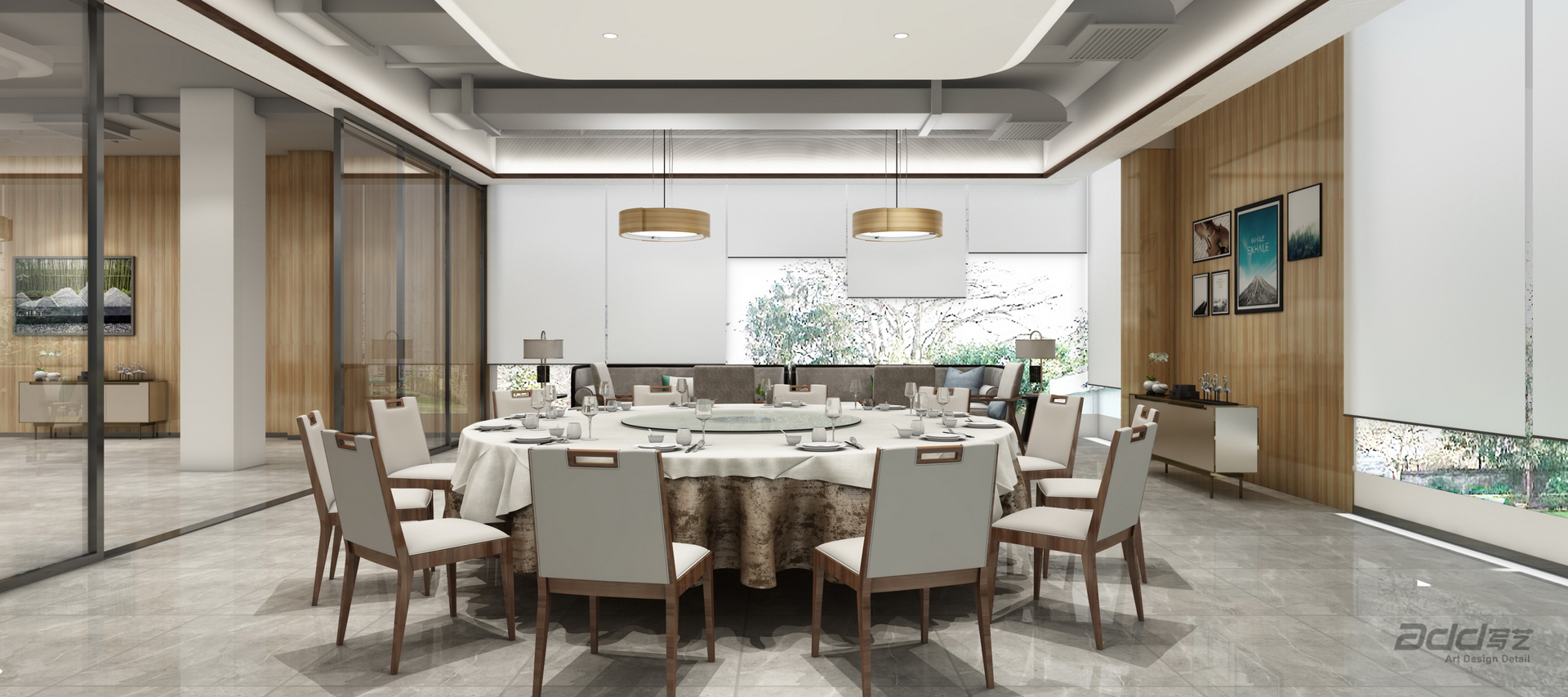 至純科(ke)技(ji)啓東園區(qu)辦(bàn)公(gōng)設(shè)計(ji)裝(zhuang)修 用(yong)餐區(qu)-pc